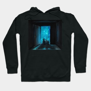 The Secret door of Maxwell Blue Hoodie